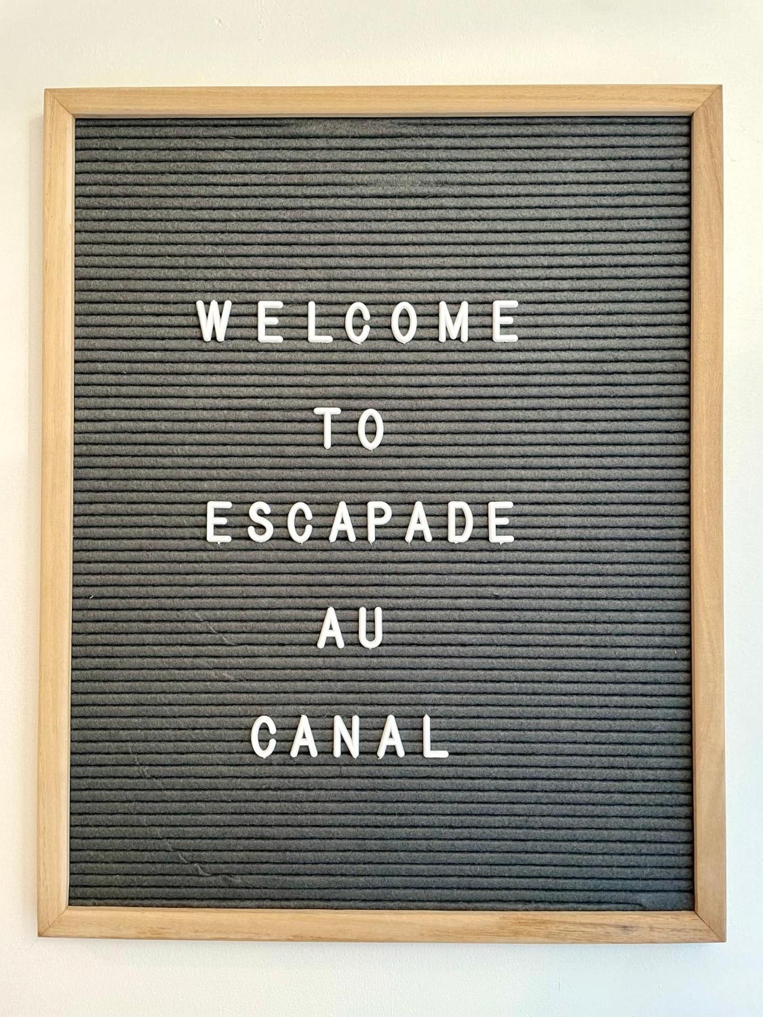 Bienvenue Sur L'Escapade Au Canal Castets-en-Dorthe Luaran gambar